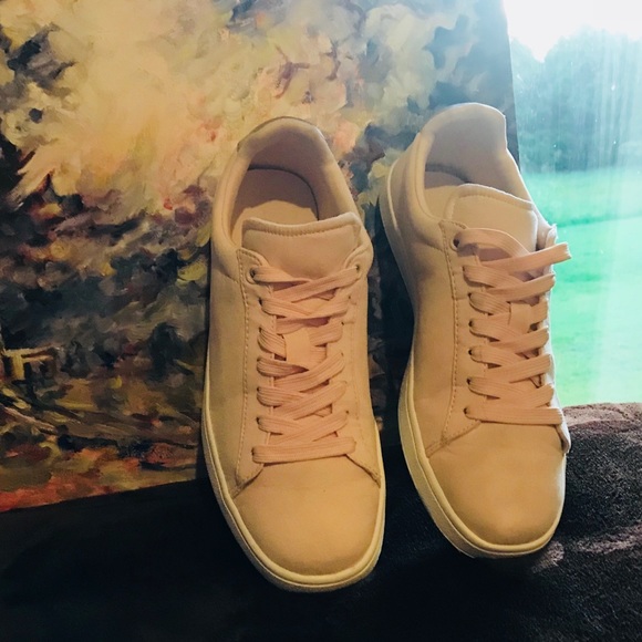 H&M Pink Suede Sneakers - Picture 8 of 8